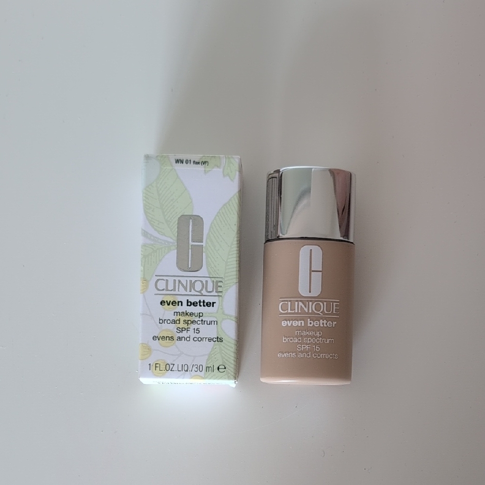 clinique even better foundation spf 15 - wn 01 flax